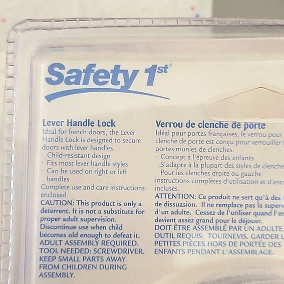 Safety 1st Lever Handle Lock Child Resistant  New In Packaging - Picture 5 of 6